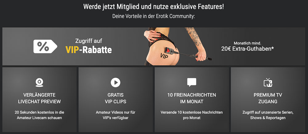 VIP-Rabatte mit Visit-X VIP-Status